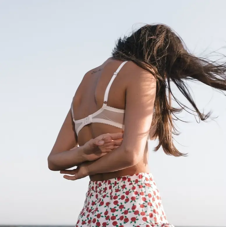 Мария и шпиц Боня